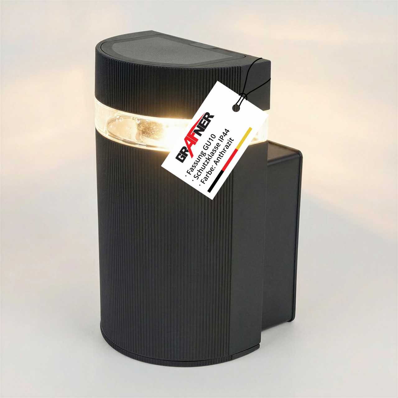 Grafner Aluminium-Wandlampe WL10958