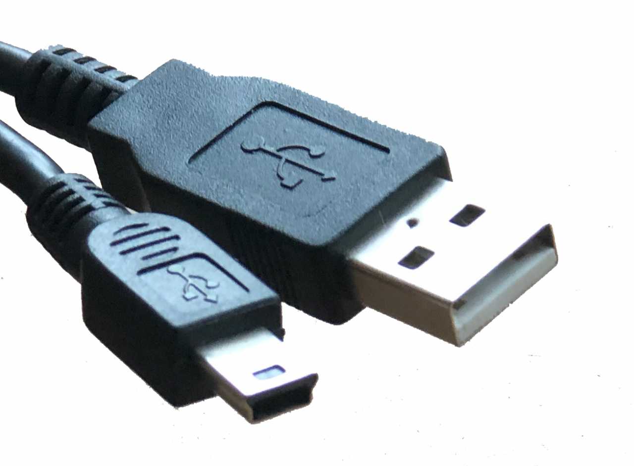 Kabel USB-A Stecker-Mini USB-B