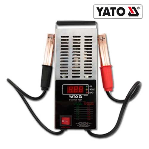 YATO Profi digitaler Batterietester LED Display YT-8311