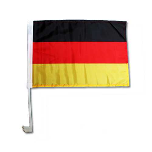 Autoflagge Deutschland 45x30cm dicker Stab 803473