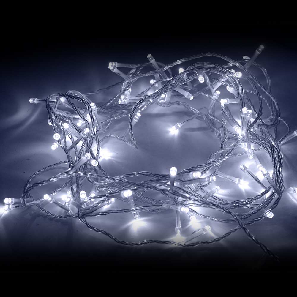 Grafner LED-Lichterkette 200 LED LK10186 kaltweiss