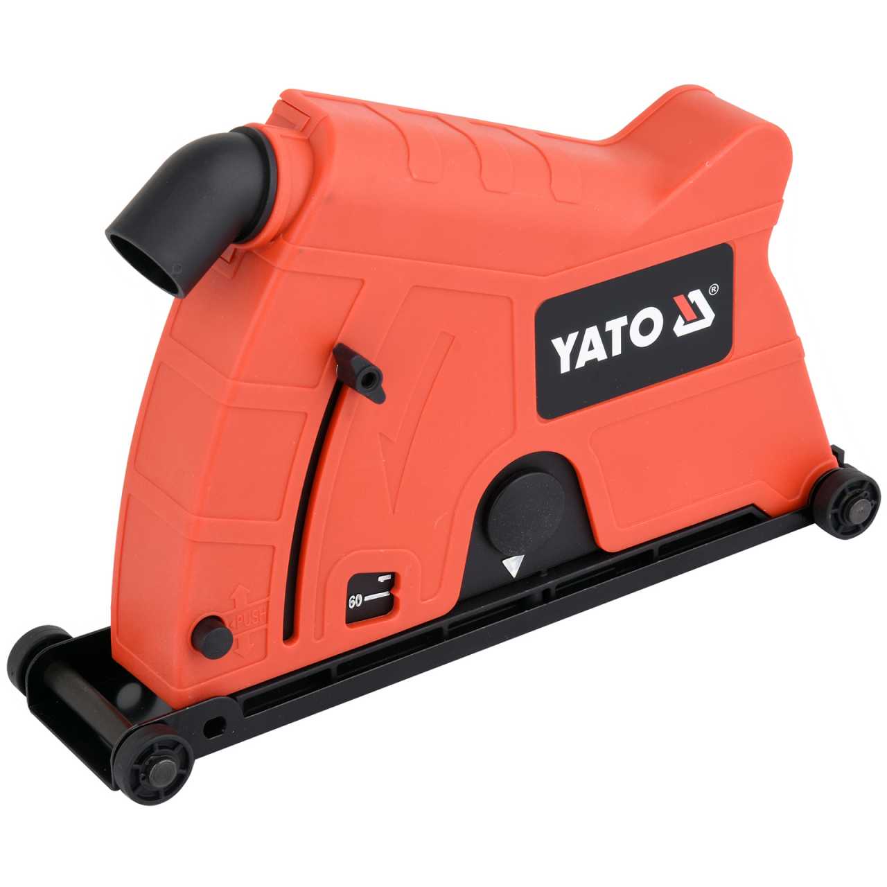 YATO Profi Staubsabsaugung mit Schutzhaube für Winkelschleifer | 230 mm | YT-82990