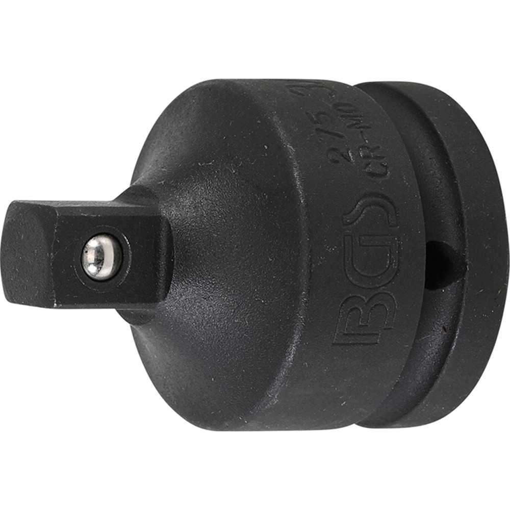 BGS Profi Kraft-Steckschlüssel-Adapter | Innenvierkant 20 mm (3/4") - Außenvierkant 12,5 mm (1/2") 275