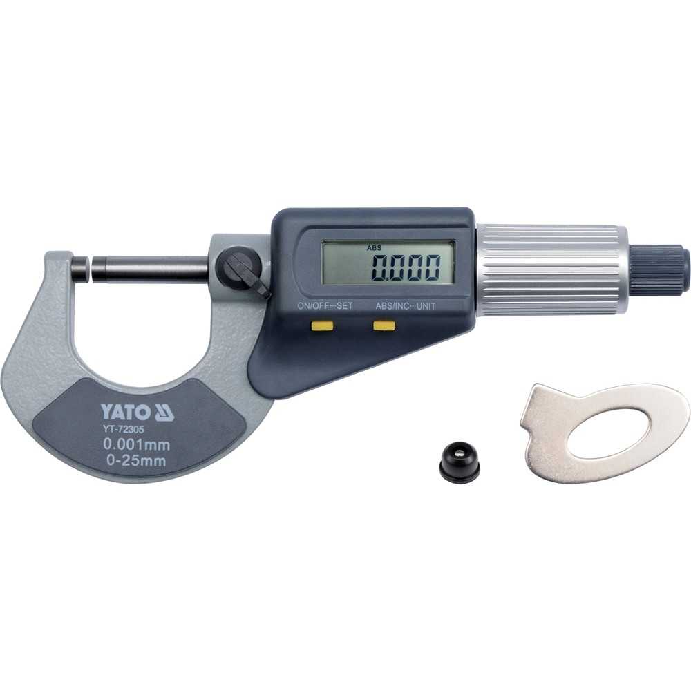 YATO Profi Mikrometer Digital 0-25mm YT-72305