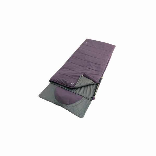 Outwell Schlafsack Sleeping Bag Contour Dark Purple "R" 230372