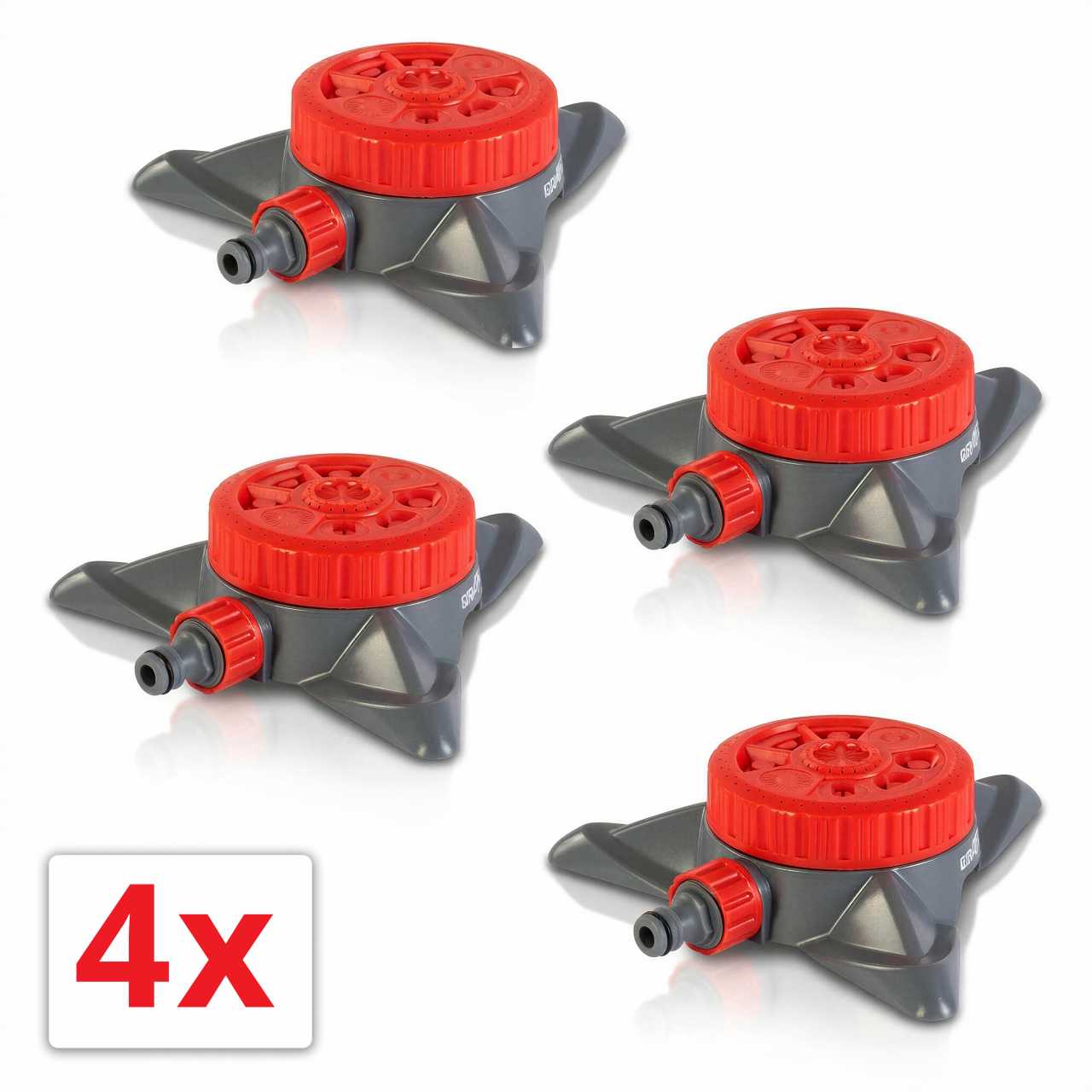 4x Grafner Rasensprenger RS10821 (4x20716)
